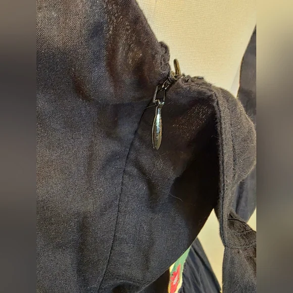 SALE NWT Black Multicolor Carolina K Maxi Dress - Picture 11 of 14